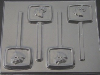 669 Elk Bar Chocolate or Hard Candy Lollipop Mold